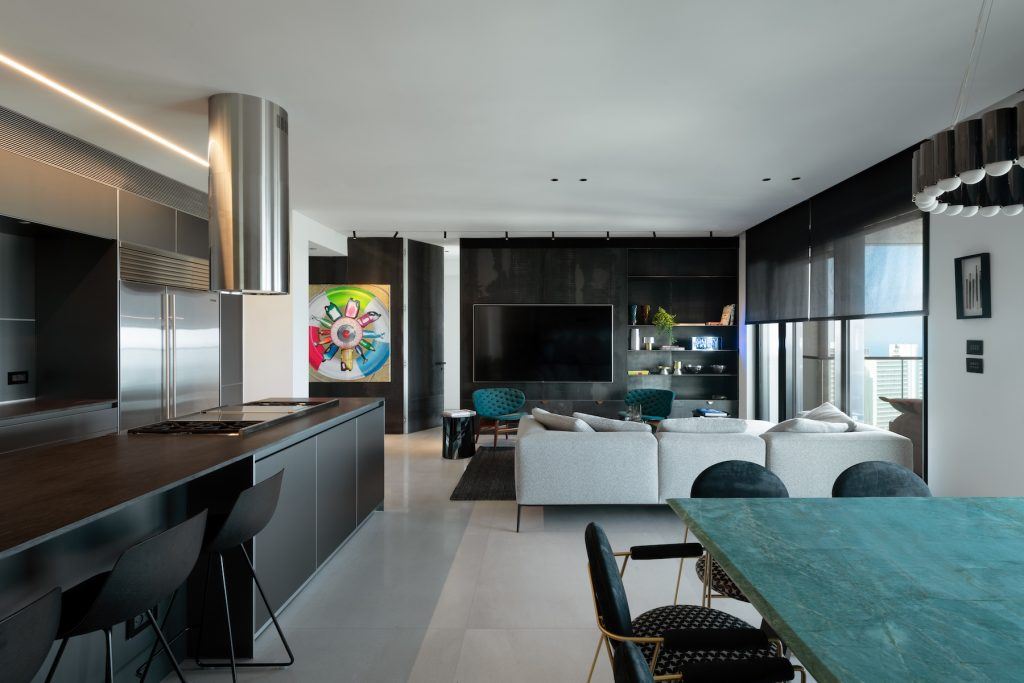 פרויקט תאורה - White City Apartment, Tel Aviv